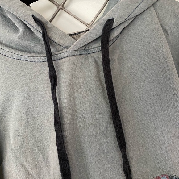 SURF PONCHO/KOREAN SWEATSHIRT DRESS w/ POCKETS & pretty design! Worn once⚡️EUC⚡️ - Picture 6 of 13